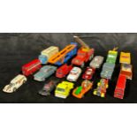 Toys & Juvenalia - a collection of unboxed playworn diecast models, comprising Corgi models