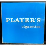 Advertising - a vintage perspex sign, Player’s Cigarettes, 65cm x 67cm