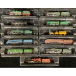 Model Trains, including Stephenson's Rocket, Mallard, GCR Director Class; etc (11)