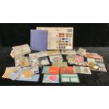 Stamps - a collection of FDC, loose and in two large albums