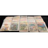 A large collection of 2000 A.D. Judge Dredd Comics, approx Prog #300-500, Fleetway Publications c.