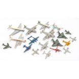 Toys & Juvenalia, Aviation Interest - a collection of unboxed Dinky Toys diecast models including