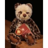 Charlie Bears CB604794B Troy Panda teddy bear, from the 2010 Charlie Bears Collection, designed by