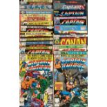 Marvel Comics - A collection of Bronze to Modern age Captain America comics. Qty.