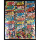 Marvel Comics - Incredible Hulk #166, #192-206, #210-215, #265 (1973-1981). Bronze Age Marvel