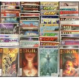 A collection of Modern age indie comics including Assassins Creed, Telara, 10th Muse, Dante’s