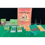 Toys & Juvenalia - a Subbuteo International Edition Table Rugby, boxed; a set of OO scale Table