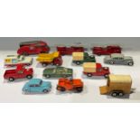 Toys & Juvenalia - a collection of unboxed diecast models including Tri-ang Spot-On Morris Minor