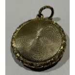 A Victorian memorial locket, Rev. Thomas Blair, died 10 July 1849 and Anna G Bleai, 21 August 1852