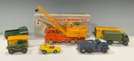 Toys & Juvenalia - Dinky Supertoys 972 20-ton lorry mounted crane "Coles", boxed; Dinky Toys 623