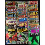 Marvel comics A collection of Incredible Hulk comics including Hulk #377, 1st appearance of