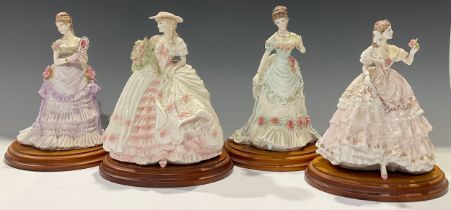 A Royal Worcester figure, for Compton & Woodhouse, Splendour At Court, A Royal Anniversary,