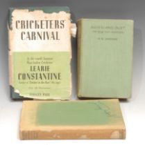 Cricket - Jardine, Douglas, R, Ashes and Dust, Hutchinson & Co, London, autograph copy, the fly leaf