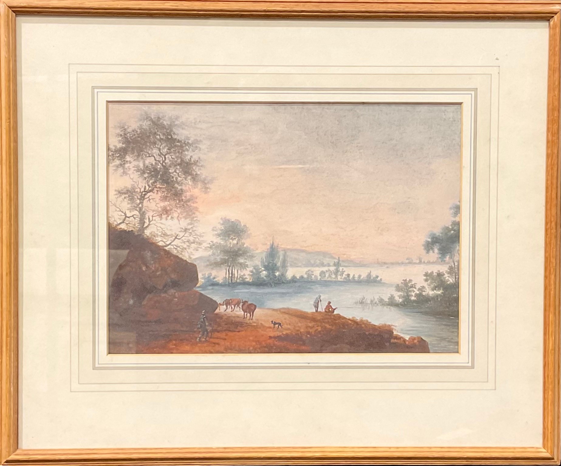 James Wilson Kinnell Corner of an Arran Croft signed, label to verso, watercolour, 27cm x 37cm; - Image 6 of 7