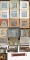 Photography - a collection of magic lantern slides, boxed sets, various subjects, Our Colonies,