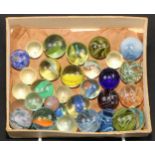 Juvenalia - a collection of glass marbles