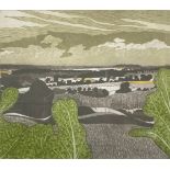 John Brunsden (1933 - 2014), by and after, Border Country, limited edition lithograph, 71/150,