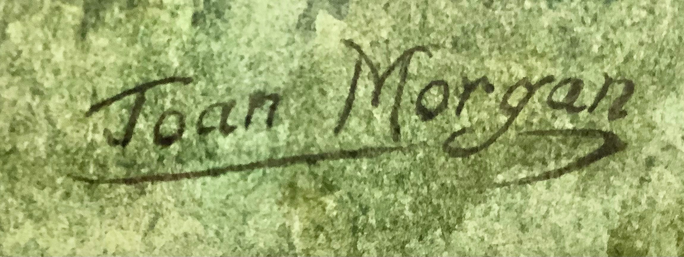 John Morgan Near Malham Cove signed, watercolour, 25cm x 35cm; another, FF Errill, Old Radnor, - Image 2 of 3