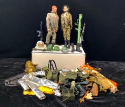 Toys & Juvenalia - a Palitoy Action Man, unboxed; another figure, unmarked; various Palitoy Action
