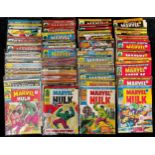 British Marvel Comics - The Mighty World of Marvel Starring the Incredible Hulk #92-192 (1974-76)