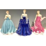 A Coalport figure, for Compton & Woodhouse, The Jubilee Ball, limited edition 2,144/7,500, CW585,