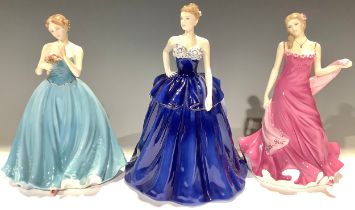 A Coalport figure, for Compton & Woodhouse, The Jubilee Ball, limited edition 2,144/7,500, CW585,