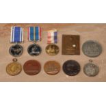 Medals and Medallions - an early 20th century bronze plaquette, Union Des Societies D'Education