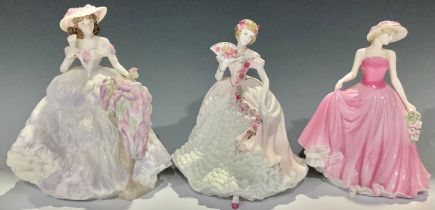 A Coalport figure, for Compton & Woodhouse, Lilac Time, limited edition 1,972/7,500, CW328, 22cm;