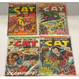 Marvel Comics - The Cat #1-4 (1972) 1st appearance and origin of The Cat, Bronze Age Marvel