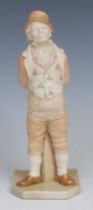 A Royal Worcester figure, after James Hadley, the Irishman, from the Countries of the World