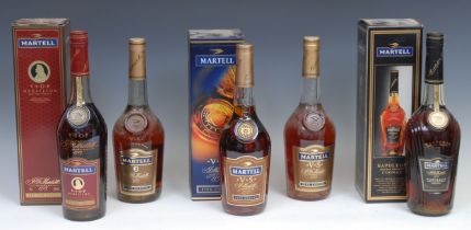 Wines and Spirits - Martell Napoleon Special Reserve Cognac, 40% vol, 70cl, boxed; Martell V.S.O.P