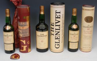 Whisky - The Glenlivet George Smith's Original 1824 Pure Single Malt Scotch Whisky Aged 12 Years,