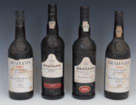 Vintage Port - two bottles Graham's 1980 Vintage Port, bottled 1982, 75cl, seals intact; a bottle of