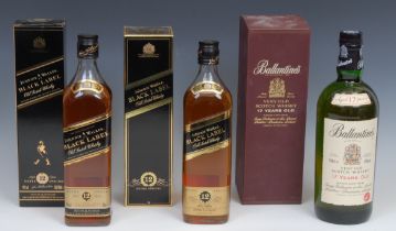 Whisky - Ballantine's Very Old Scotch Whisky, Aged 17 Years, 43% vol, 1ltr, level to base of neck,