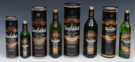 Whisky - a bottle of Glenfiddich Special Old Reserve Single Malt Scotch Whisky, 1ltr, level to neck,
