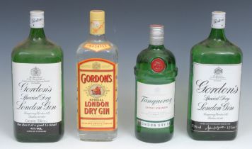 Wines and Spirits - Gordon's Special Dry London Gin, 40% vol, 1.5ltr, level to shoulders; Gordon's