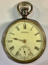 A hallmarked Waltham pocket watch