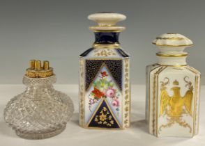 A 19th century scent bottle etc (3)