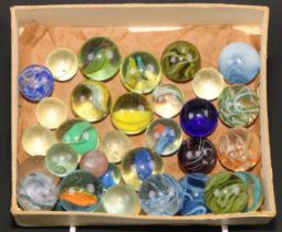 Juvenalia - a collection of glass marbles