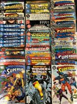 Comics - A collection of Modern age DC Comics; Wonder Woman, Supergirl, Superboy. Qty.