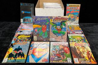 Comics - A collection of Modern age DC comics including Young Justice, Detective Comics, Action