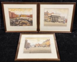 David Coupe (contemporary) A set of three, The Theatre Royal, Market Place, Nottingham Road,