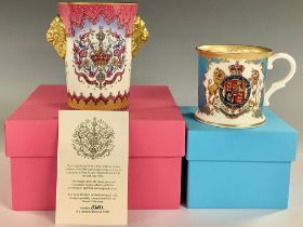 Two pieces of Royal Collection