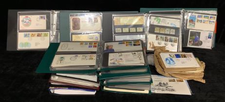 Stamps - an eclectic collection of stamps, covers, etc, housed in two binders and loose, to