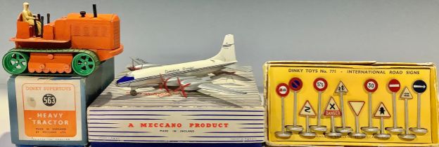 A Dinky Supertoys, Bristol Britannia Airliner, Canadian Pacific, number 998, boxed; a set of