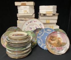 A collection of collector's plates, various makers and subjects, qty