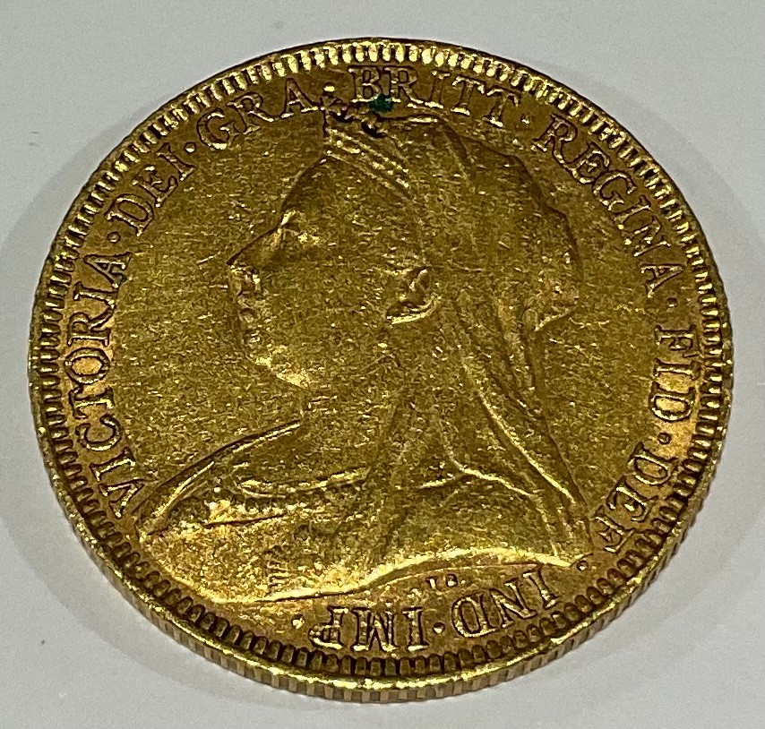 A Victorian gold sovereign, 1893 - Image 2 of 2