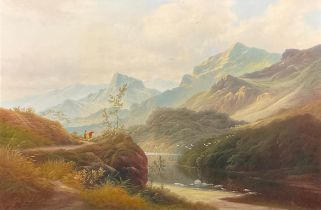 Andrew Grant Kurtis (20th century) Sublime Landscape signed, oil on canvas, 60cm x 90cm