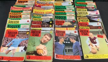 A quantity of Soccer Star magazines, 1965-1968 (approx 115)