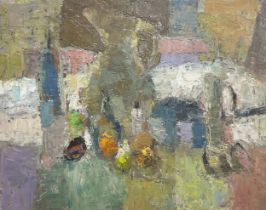 Jane Prout (Impressionist School) Still Life oil on board, 75cm x 60cm